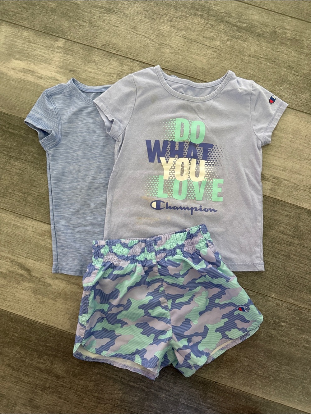Champion Lavender & Mint 'Do What You Love' Girls Pajama Set